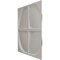 Ekena Millwork 19 5/8in. W x 19 5/8in. H Edmund EnduraWall Decorative 3D Wall Panel Covers 2.67 Sq. Ft. WP20X20EUCAB - alternate 2